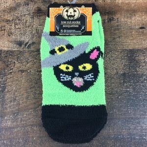 New Halloween Cat Soft Low Cut Socks